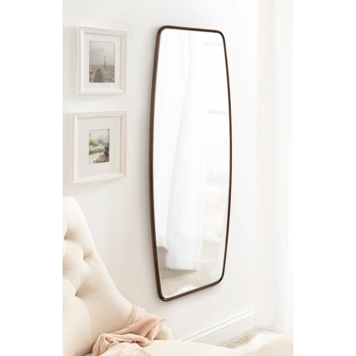 Creason Wood Rectangle Mirror