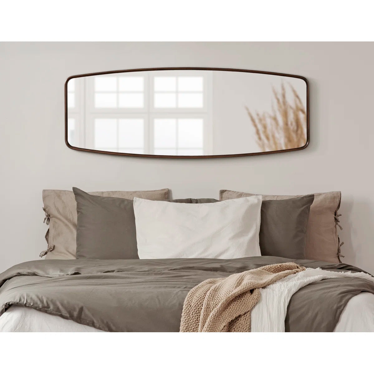 Creason Wood Rectangle Mirror